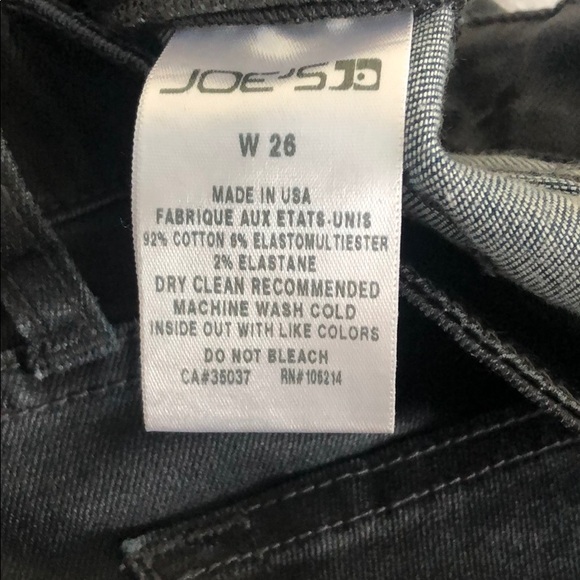 Coated Mid Rise Skinny Jeans in Gunmetal - Picture 6 of 8